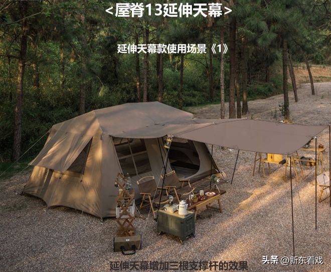 z6com尊龙凯时平台今年超火的一款屋脊帐篷到底值不值得购买(图6)